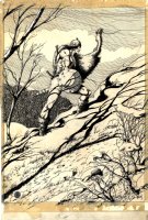 Barry Windsor Smith | the tupenny conan portfolio plate #5 (very rare! ) 1974 | Romitaman